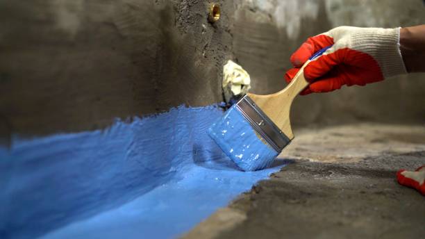 Commercial Basement Waterproofing project at a Amherst, OH business property by SJ Waterproofing Pros